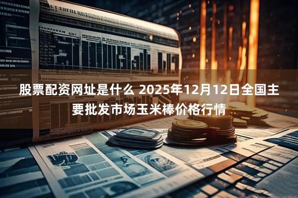 股票配资网址是什么 2025年12月12日全国主要批发市场玉米棒价格行情